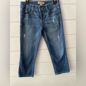 Democracy jeans women’s size 4 or 26 inch waist light distressing on each leg